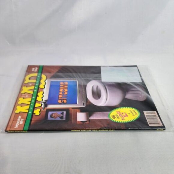 Mad Magazine Super Special #89 September 1993 Sealed New Mint Hologram Card Rare - Picture 2 of 4
